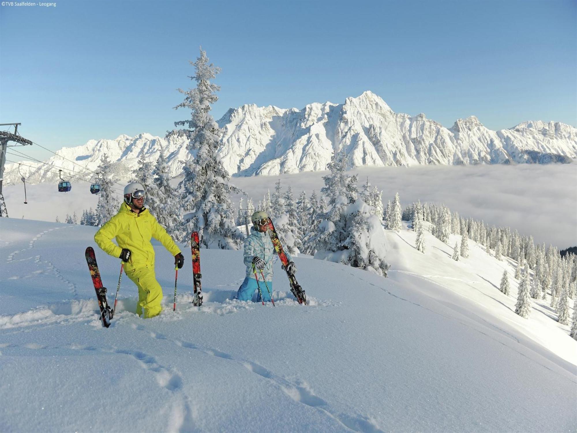 Cozy Feel Good Holiday Apartment In Leogang Luaran gambar
